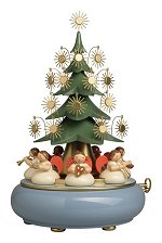 Angels under Tree & Gold Stars<br>W+K Music Box